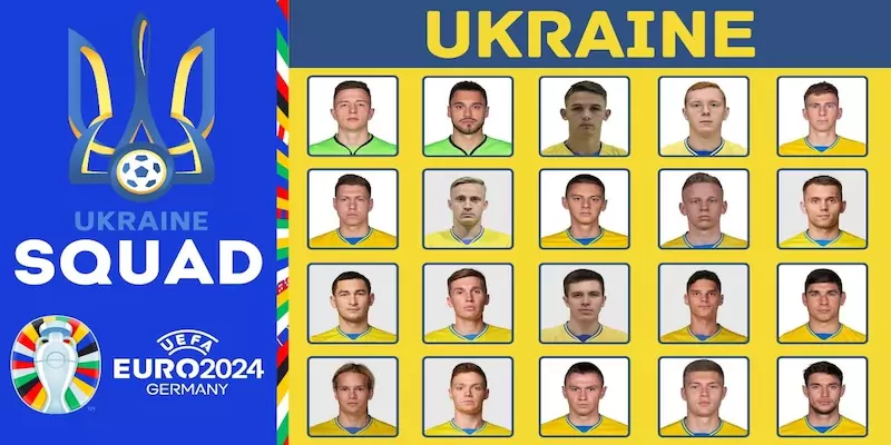 Đội hình Ukraina tại Euro 2024